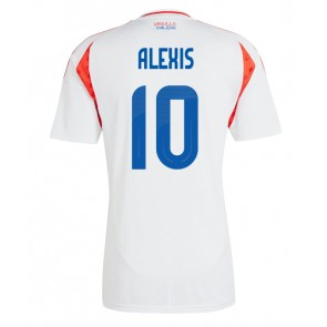 Chile Alexis Sanchez #10 Replika Udebanetrøje Copa America 2024 Kortærmet